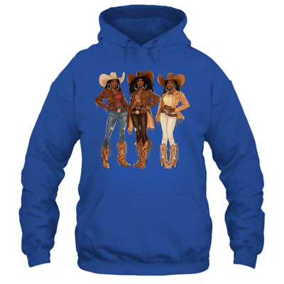 Black African American Cowgirl Western Country Texas Rodeo Shirt & Tank Top | teecentury