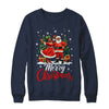Black African Culture Merry Christmas Funny Santa Claus Shirt & Sweatshirt | teecentury