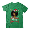 Black African Girl American Melanin Love Christmas Santa Hat Shirt & Sweatshirt | teecentury