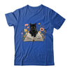 Black Cat For Women Book Lover Cute Cat And Reading Book Shirt & Tank Top | teecentury