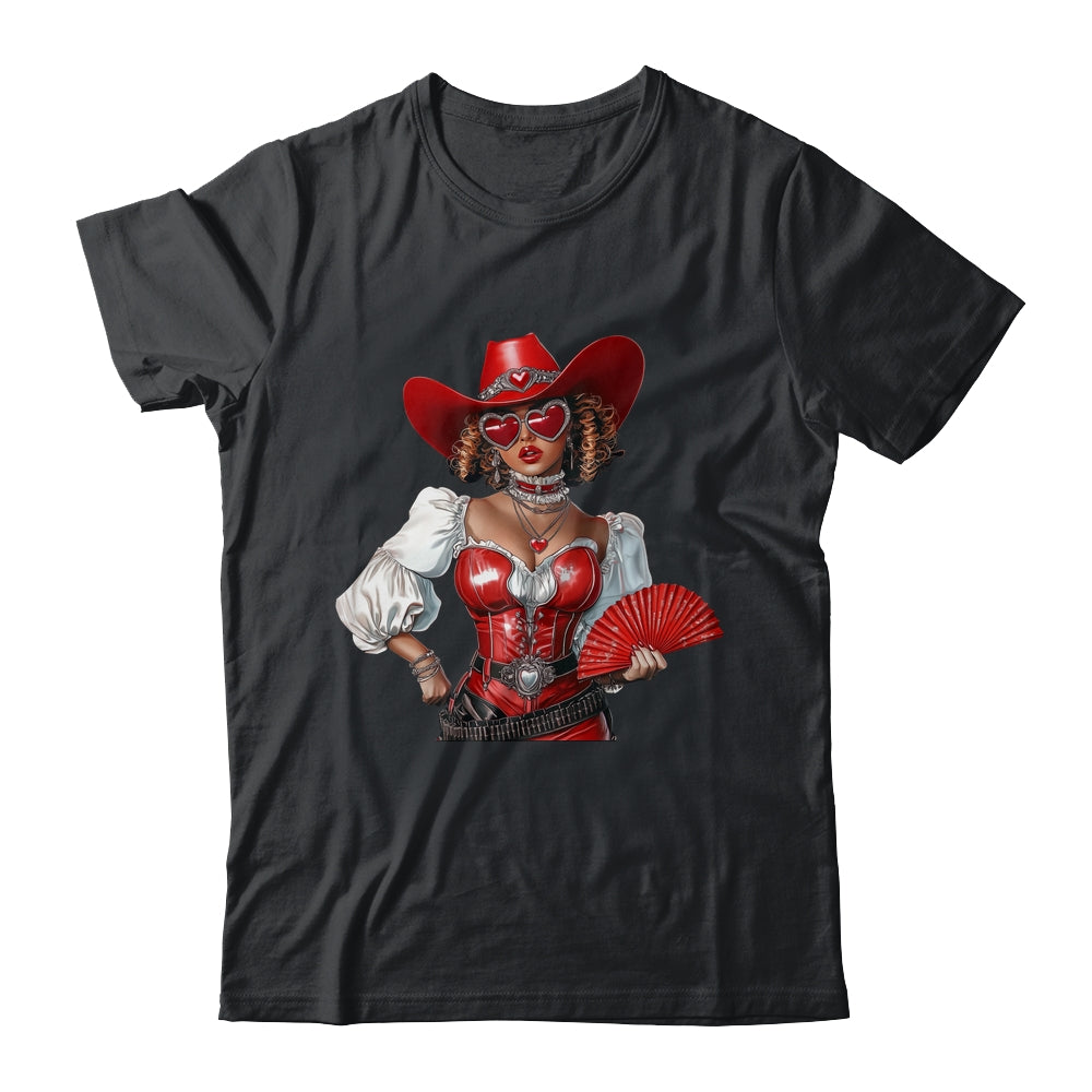 Black Cowgirl Melanin Western Country Women African American Shirt & Tank Top | teecentury