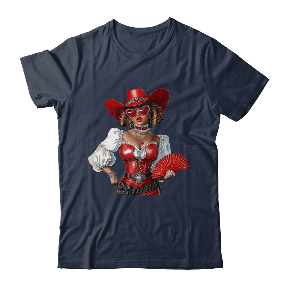 Black Cowgirl Melanin Western Country Women African American Shirt & Tank Top | teecentury