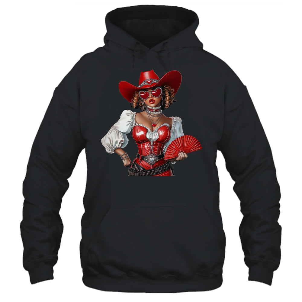 Black Cowgirl Melanin Western Country Women African American Shirt & Tank Top | teecentury