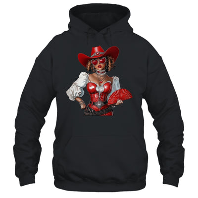 Black Cowgirl Melanin Western Country Women African American Shirt & Tank Top | teecentury