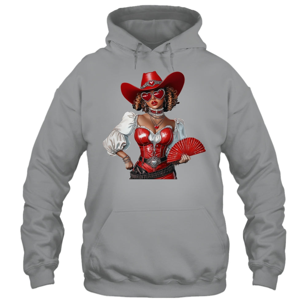 Black Cowgirl Melanin Western Country Women African American Shirt & Tank Top | teecentury