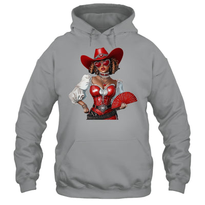 Black Cowgirl Melanin Western Country Women African American Shirt & Tank Top | teecentury
