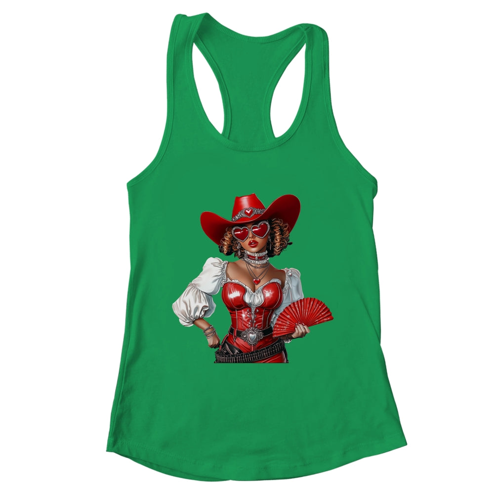 Black Cowgirl Melanin Western Country Women African American Shirt & Tank Top | teecentury