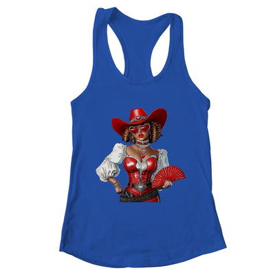 Black Cowgirl Melanin Western Country Women African American Shirt & Tank Top | teecentury