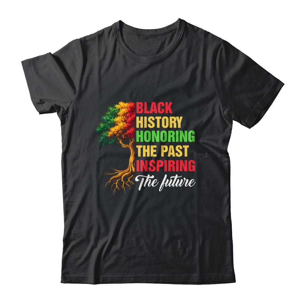 Black History Inspiring The Future African Men Women Teacher Shirt & Tank Top | teecentury