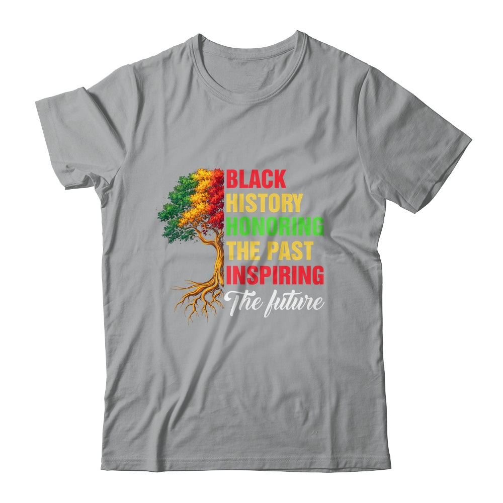 Black History Inspiring The Future African Men Women Teacher Shirt & Tank Top | teecentury