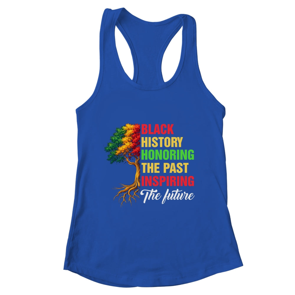 Black History Inspiring The Future African Men Women Teacher Shirt & Tank Top | teecentury