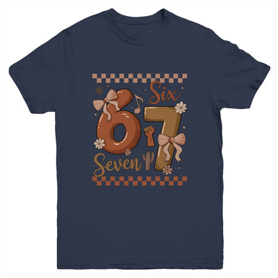 Black History Month 67 Funny Meme Coquette Bow Six Seven Youth Shirt | teecentury
