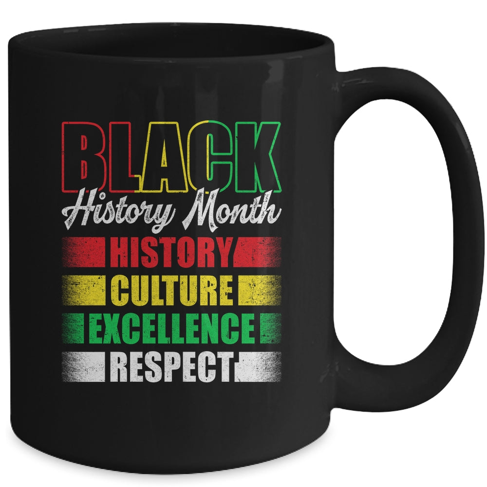 Black History Month Africa African Mens Womens Kids Mug | teecentury