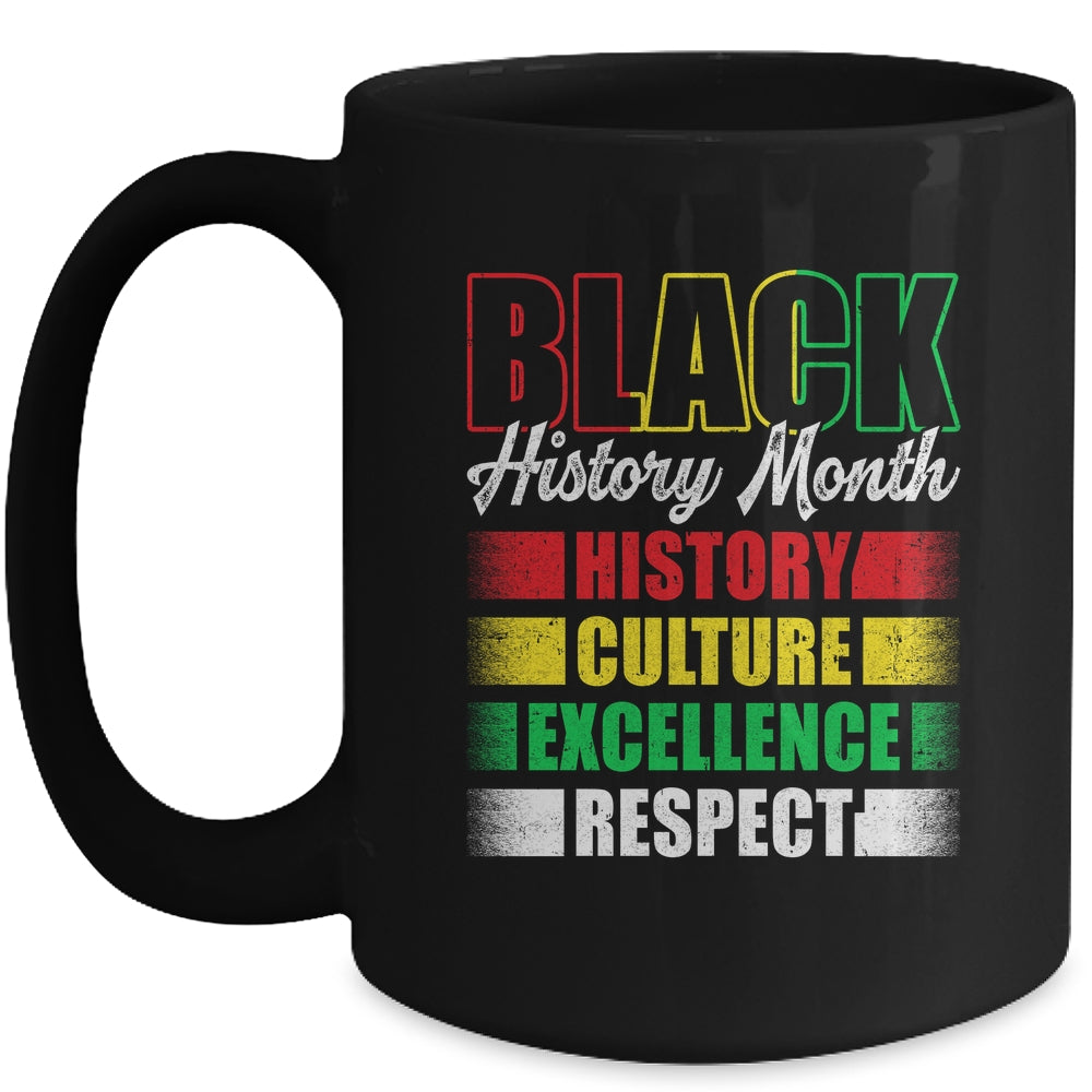 Black History Month Africa African Mens Womens Kids Mug | teecentury