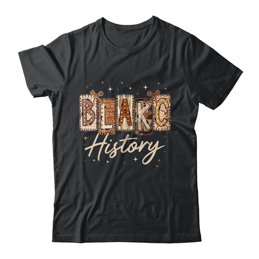 Black History Month African Black Women Coquette Bow Shirt & Hoodie | teecentury