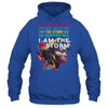 Black History Month African Woman Afro I Am The Storm Shirt & Hoodie | teecentury