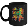 Black History Month Coquette Bow Juneteenth African American Mug | teecentury