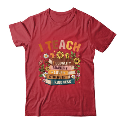 Black History Month I Teach African American Teacher Women Shirt & Hoodie | teecentury