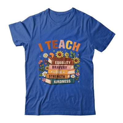 Black History Month I Teach African American Teacher Women Shirt & Hoodie | teecentury