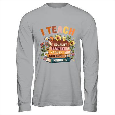Black History Month I Teach African American Teacher Women Shirt & Hoodie | teecentury