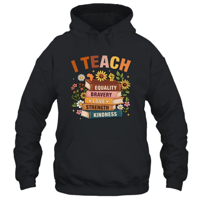 Black History Month I Teach African American Teacher Women Shirt & Hoodie | teecentury