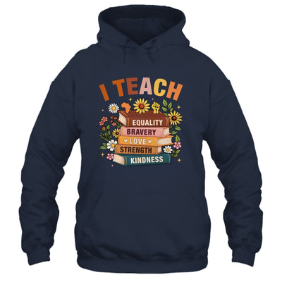 Black History Month I Teach African American Teacher Women Shirt & Hoodie | teecentury