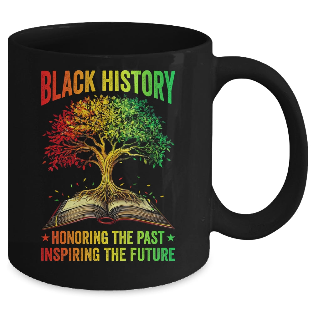 Black History Month Inspiring The Future African Tree Roots Mug | teecentury
