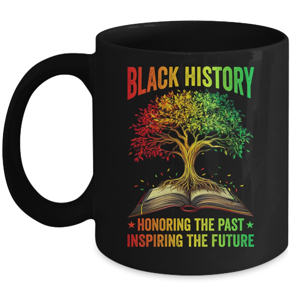 Black History Month Inspiring The Future African Tree Roots Mug | teecentury