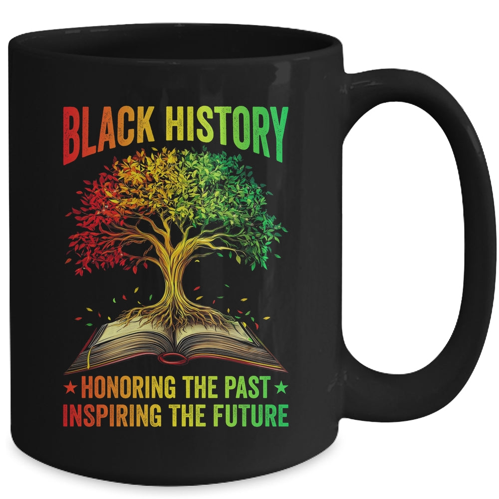 Black History Month Inspiring The Future African Tree Roots Mug | teecentury