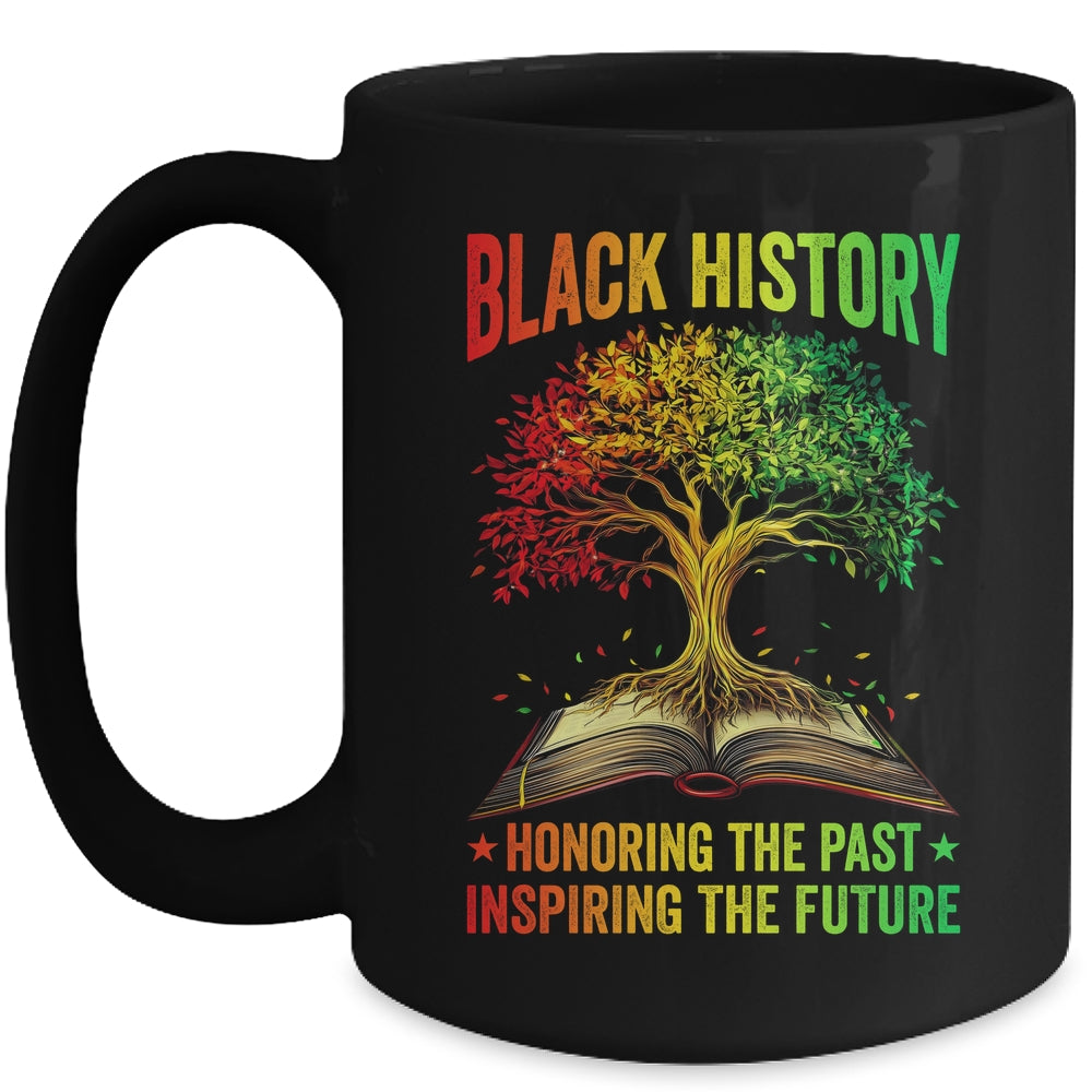 Black History Month Inspiring The Future African Tree Roots Mug | teecentury