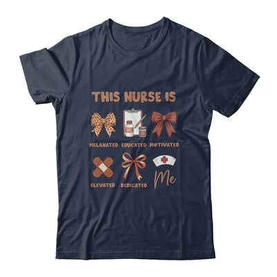 Black History Month This Nurse Melanated Educated Women Shirt & Hoodie | teecentury