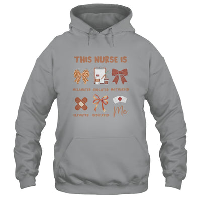 Black History Month This Nurse Melanated Educated Women Shirt & Hoodie | teecentury