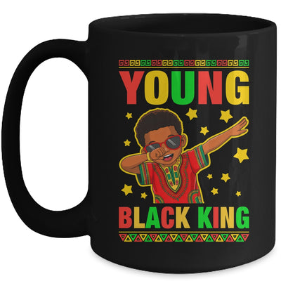 Black History Young King Dab African American Boys Kids Mug | teecentury