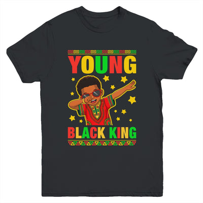Black History Young King Dab African American Boys Kids Youth Shirt | teecentury