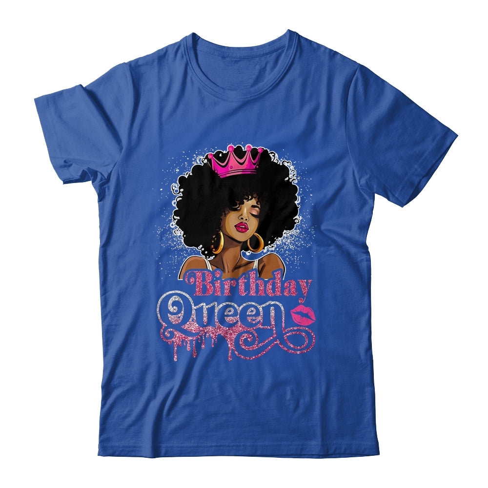 Black Queen African American Women It's My Birthday Shirt & Tank Top | teecentury