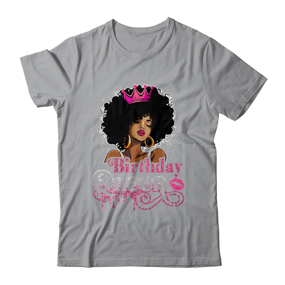 Black Queen African American Women It's My Birthday Shirt & Tank Top | teecentury