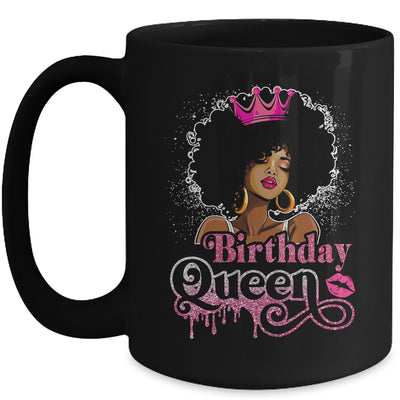 Black Queen African American Women It's My Birthday Mug | teecentury