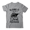 Blame It On The Cruise Package Cruise Cruising Matching Shirt & Tank Top | teecentury