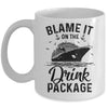 Blame It On The Cruise Package Cruise Cruising Matching Mug | teecentury