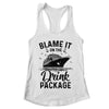 Blame It On The Cruise Package Cruise Cruising Matching Shirt & Tank Top | teecentury