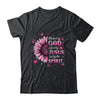 Blessed By God Loved By Jesus Pink Sunflower Christian Shirt & Tank Top | teecentury