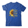 Blessed By God Loved By Jesus Sunflower Christian Shirt & Tank Top | teecentury