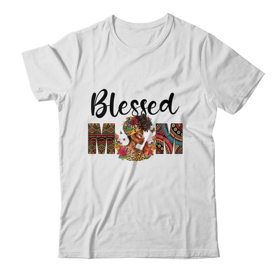 Blessed Mom Africa Black Woman Juneteenth Mother's Day Shirt & Tank Top | teecentury
