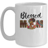 Blessed Mom Africa Black Woman Juneteenth Mother's Day Mug | teecentury