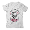 Blessed To Be Called Aunt Floral Aunt Mothers Day Shirt & Tank Top | teecentury
