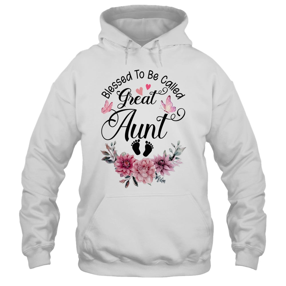 Blessed To Be Called Aunt Floral Aunt Mothers Day Shirt & Tank Top | teecentury
