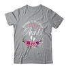 Blessed To Be Called Aunt Women Floral Decor Aunt Shirt & Tank Top | teecentury