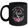 Blessed To Be Called Aunt Women Floral Decor Aunt Mug | teecentury
