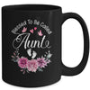 Blessed To Be Called Aunt Women Floral Decor Aunt Mug | teecentury