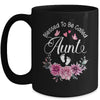 Blessed To Be Called Aunt Women Floral Decor Aunt Mug | teecentury